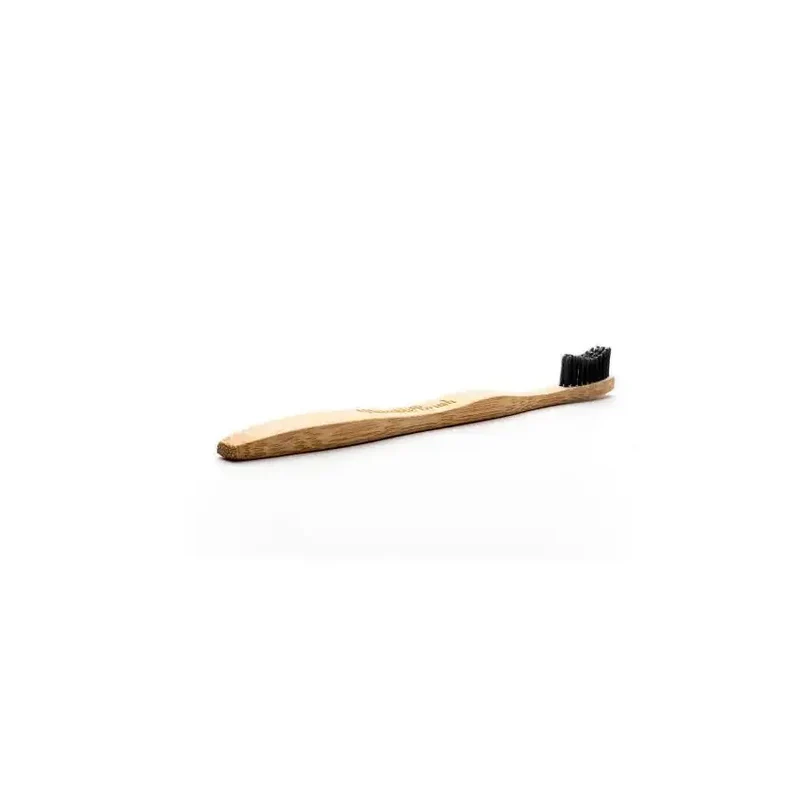 The Humble Co Tandenborstel bamboe adult zwart brush soft