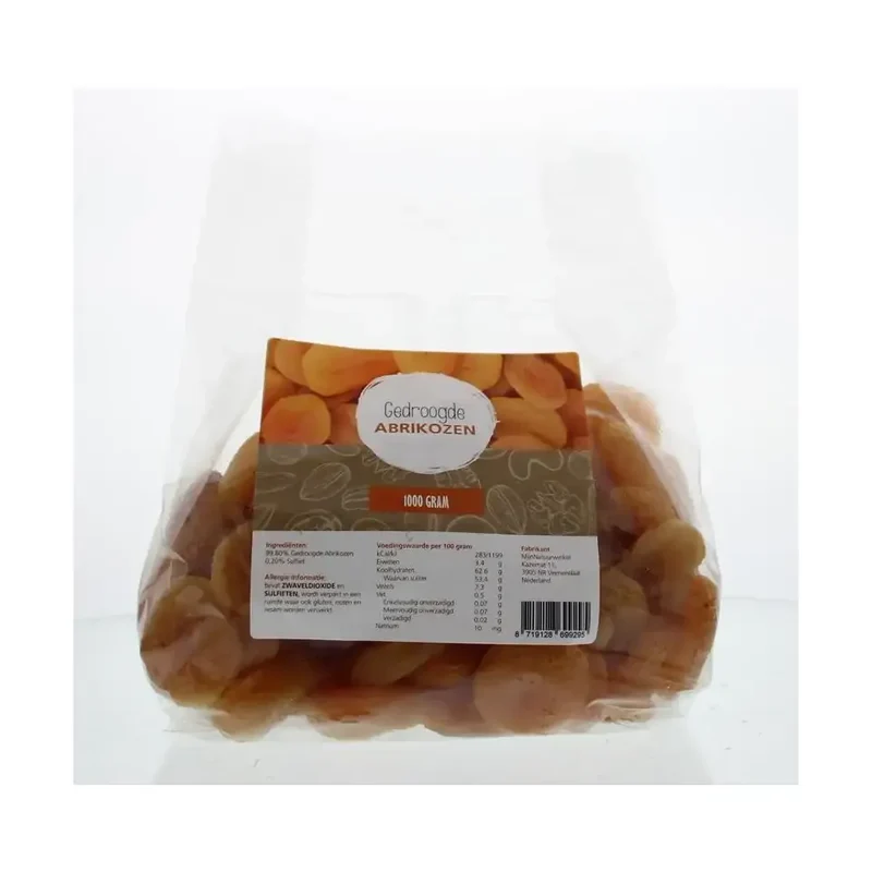 Mijnnatuurwinkel Abrikozen zoet oranje 1 kg