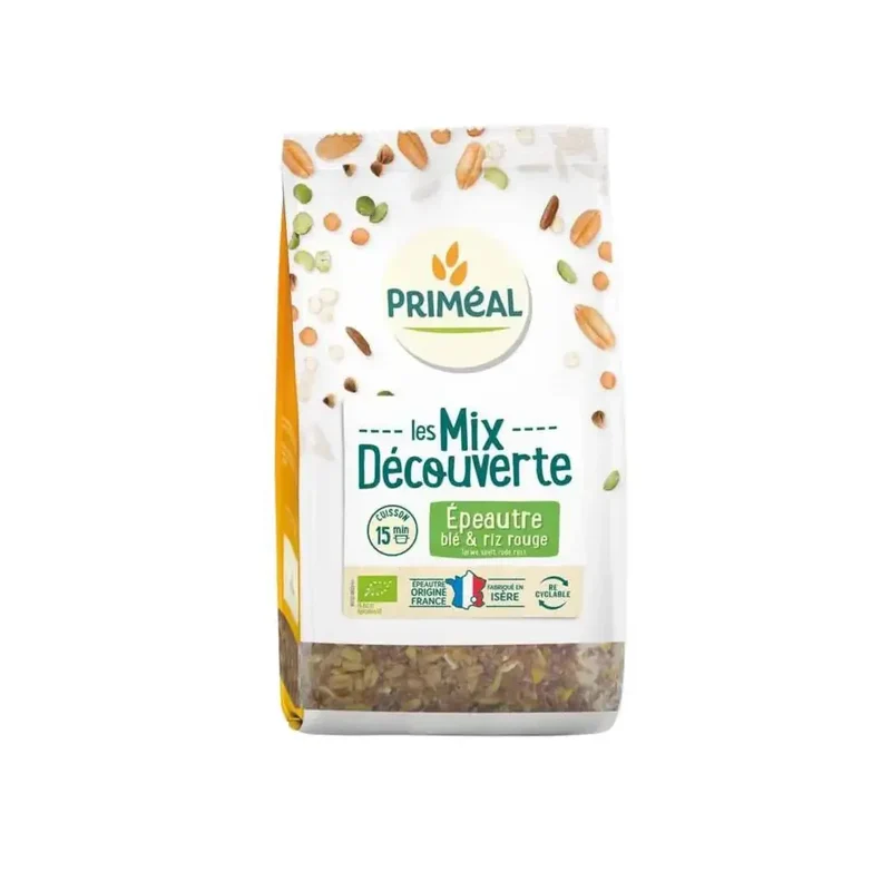 Primeal Granenmix tarwe spelt rode rijst 400 gram