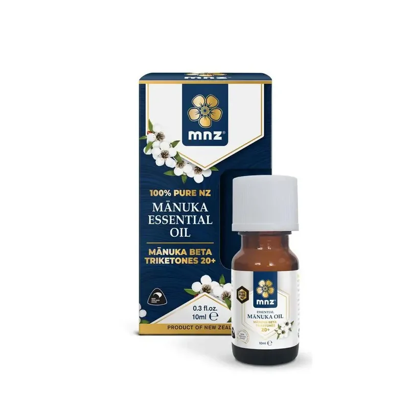 Manuka New Zealand Manuka olie 20+ leptospermum scoparium 10 ml