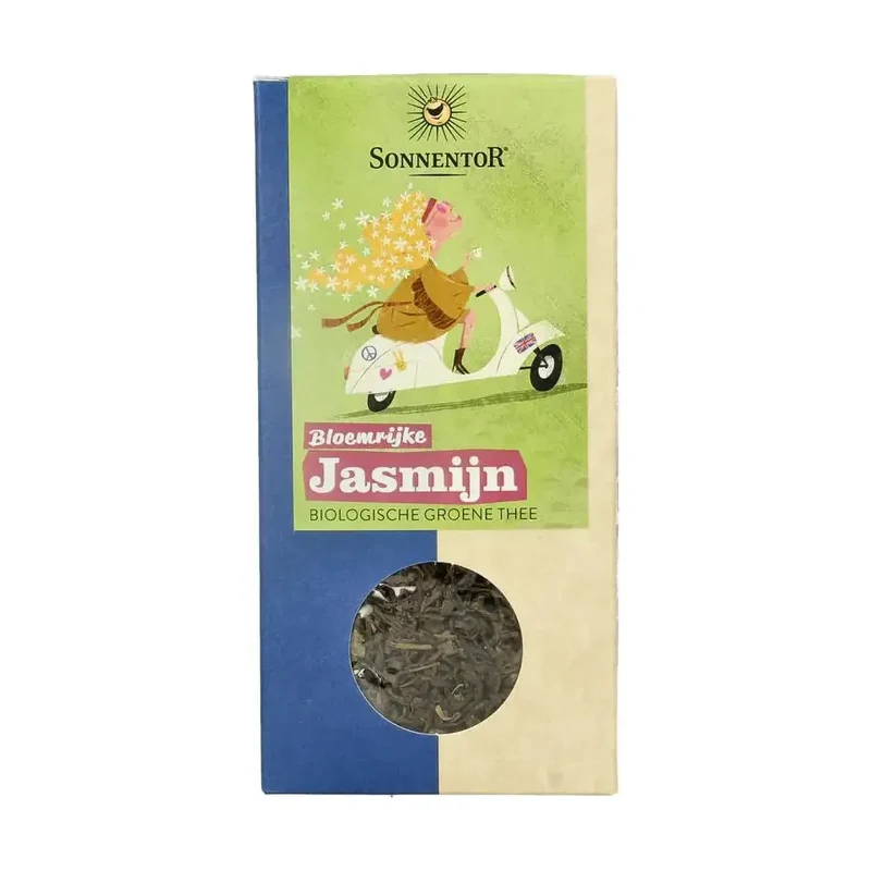 Sonnentor Groene thee jasmijn los 100 gram