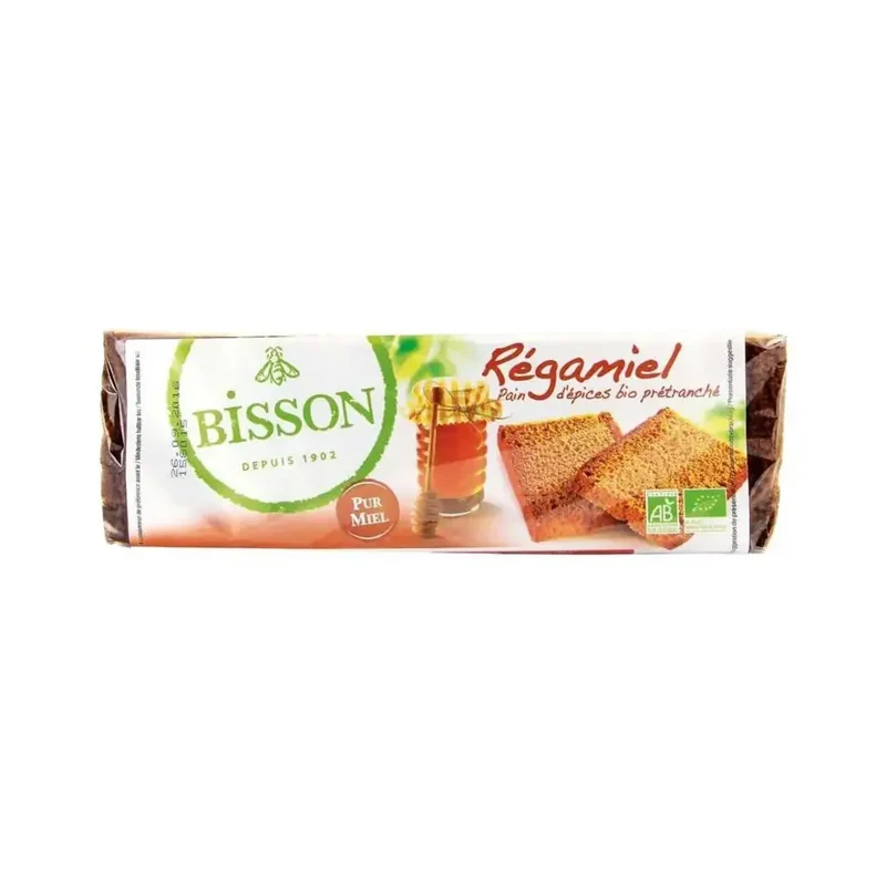 Bisson Regamiel honing-kruidkoek voorgesneden 300 gram