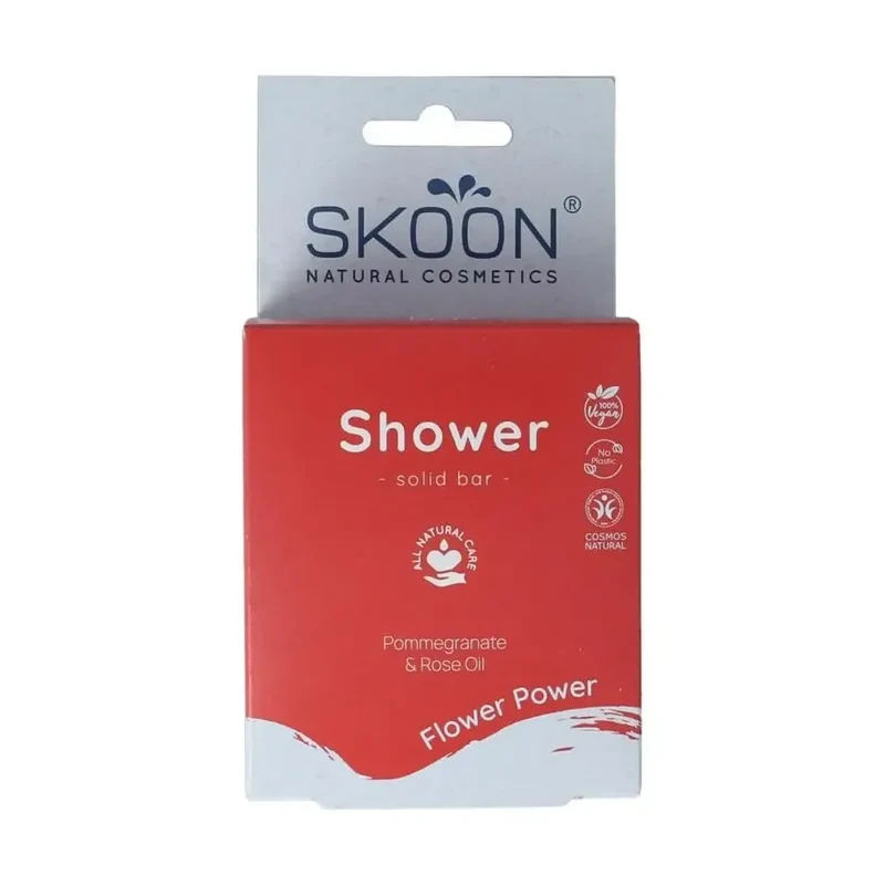 Skoon Solid shower flower power 90 gram