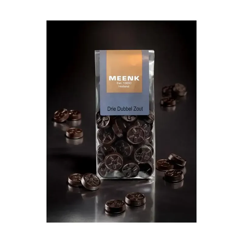 Meenk 3 Dubbel zoute drop 180 gram