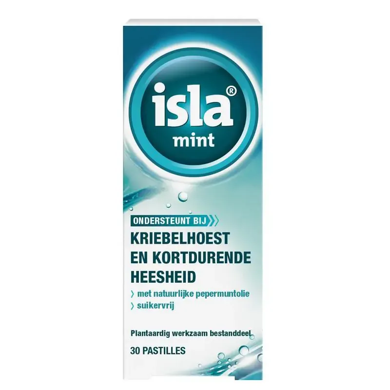 Isla Mint keelpastille 30 pastilles