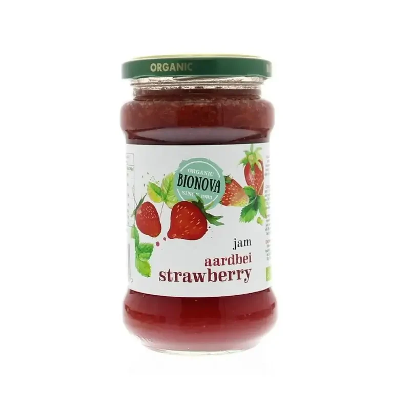 Bionova Aardbeienjam340 gram
