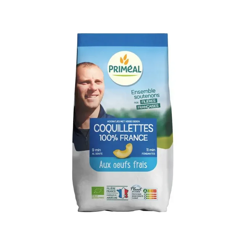 Primeal Hoorntjes met verse eieren 500 gram