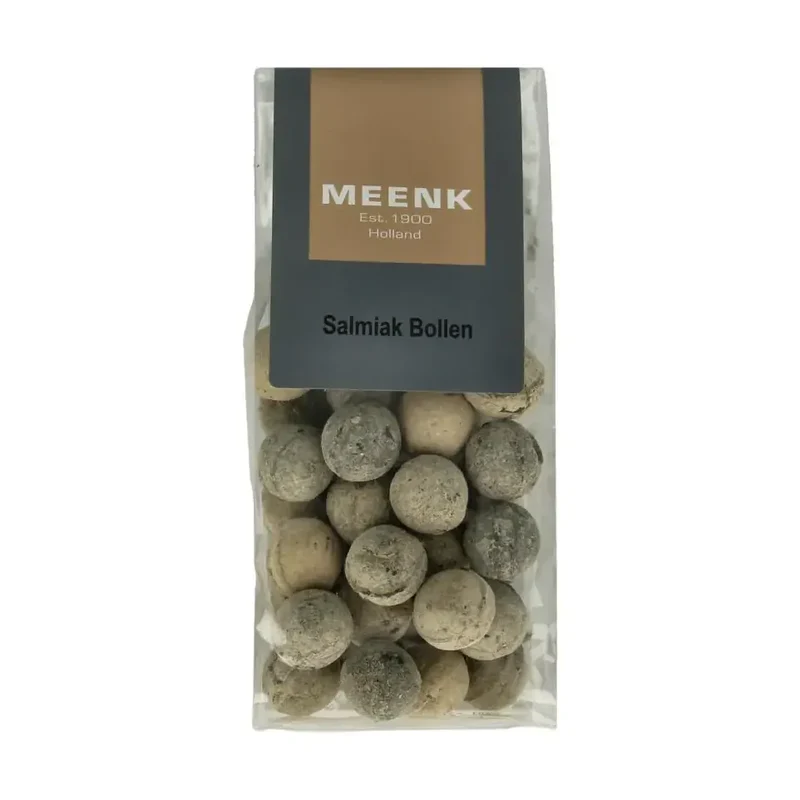 Meenk Salmiak bollen 180 gram