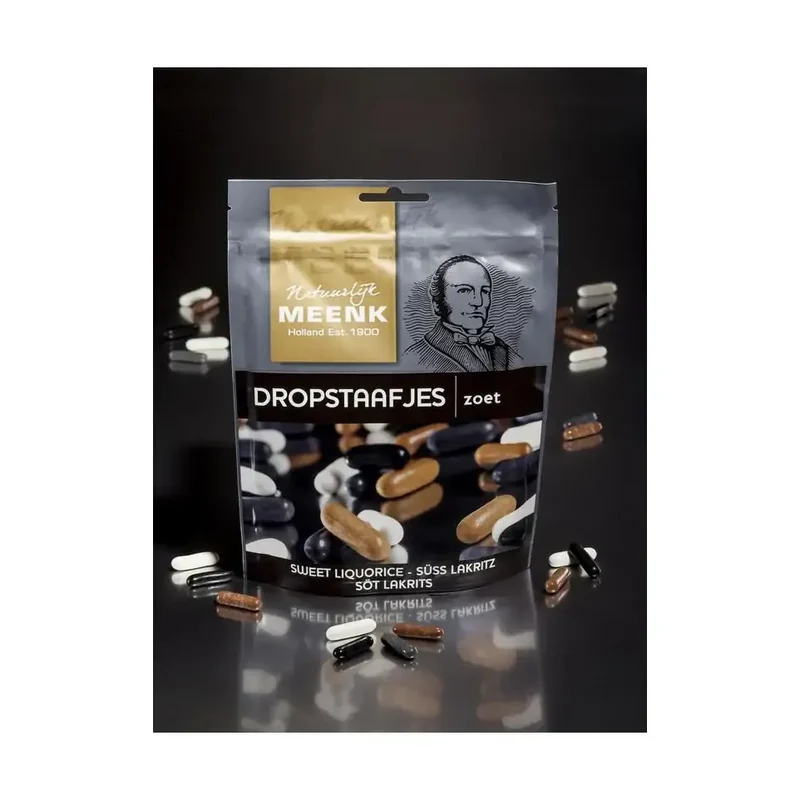 Meenk Dropstaafjes 225 gram