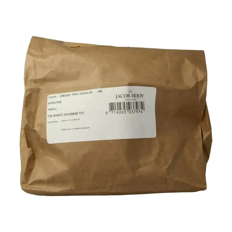 Jacob Hooy Groene thee gemalen 1 kg