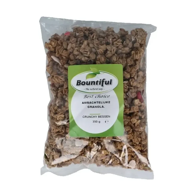 Bountiful Ambachtelijke granola krunchy bessen 350 gram