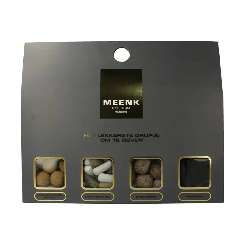Meenk cadeau groots genieten 4 stuks