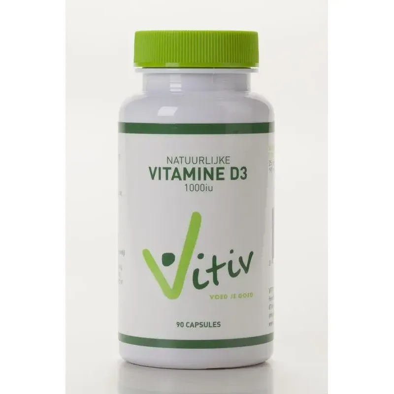 Vitiv Vitamine D3 1000IU 360 capsules