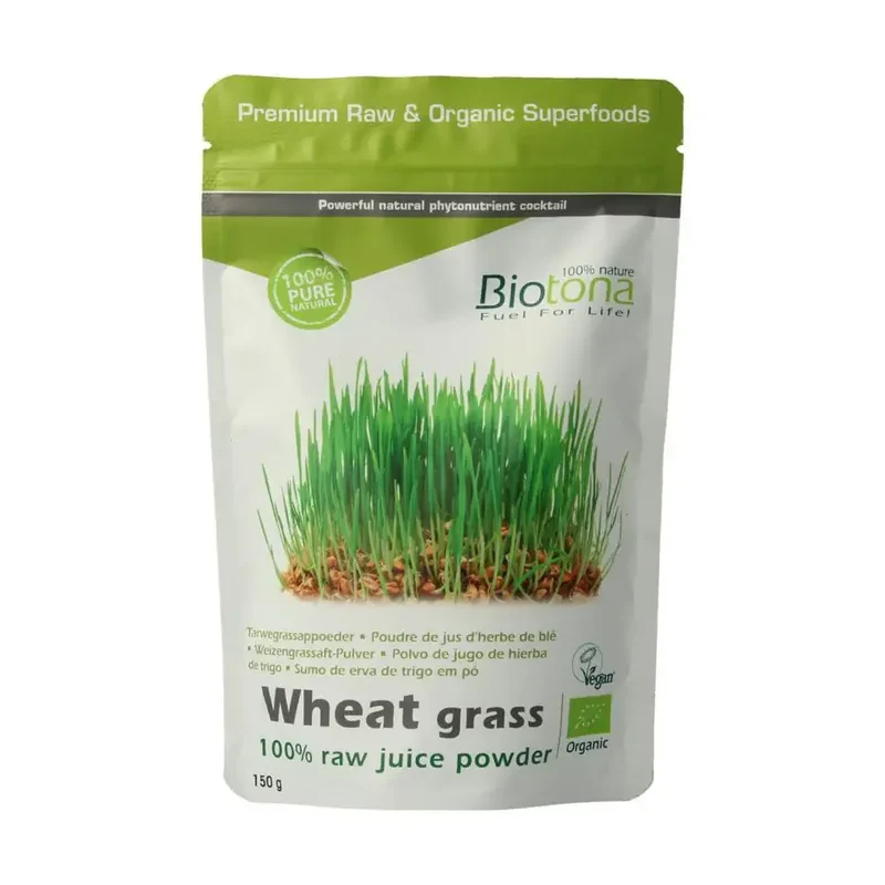 Biotona Wheat grass raw bio 150 gram