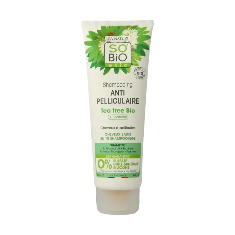 So Bio Etic Shampoo anti roos tea tree 250 ml