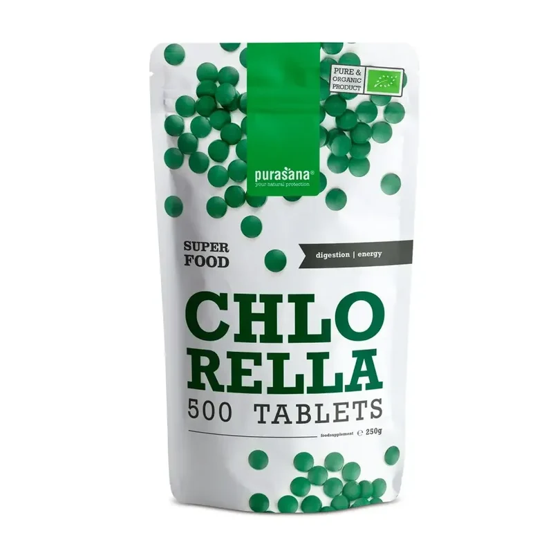 Purasana Chlorella bio 500 tabletten