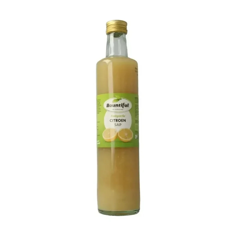 Bountiful Citroensap biologisch 500 ml