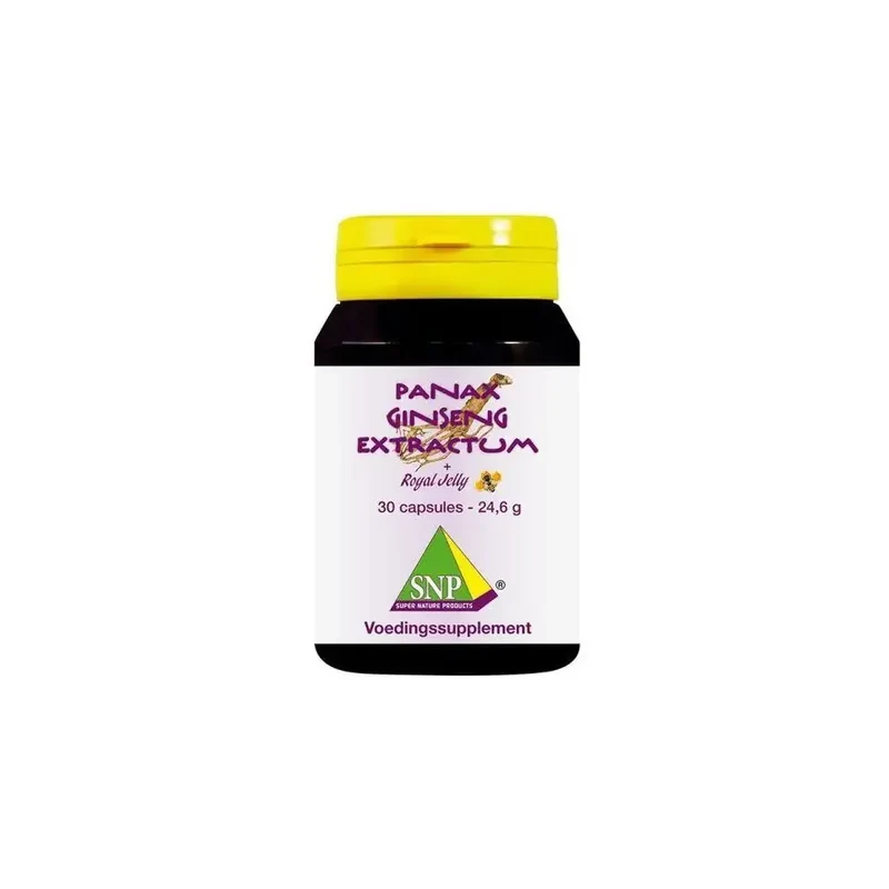 SNP Panax ginseng extract & royal jelly 700 mg 30 capsules
