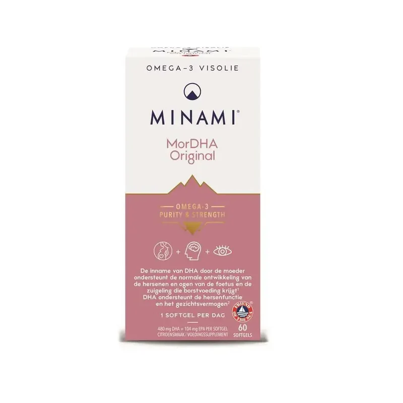 Minami MorDHA original citroensmaak 60 softgels