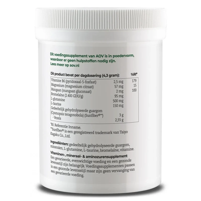 AOV 1031 liter-Glutamine complex 190 gram