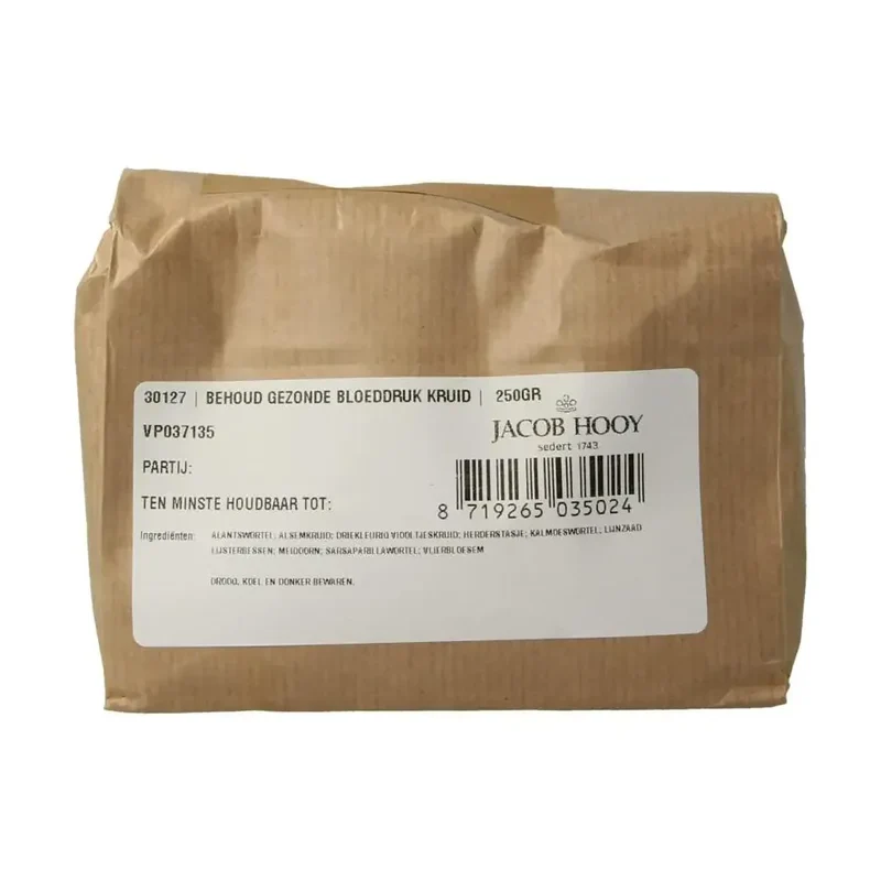 Jacob Hooy Behoud gezonde bloeddrukkruiden 250 gram