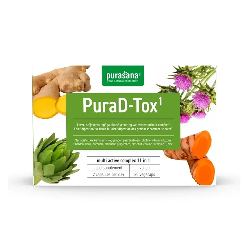 Purasana PuraD-tox 30 vcaps