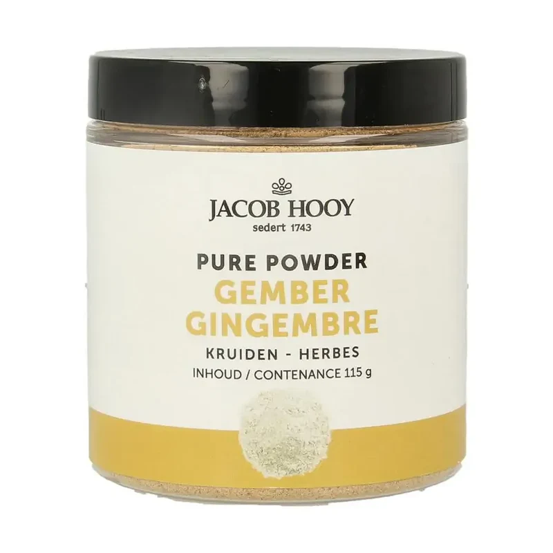 Jacob Hooy Pure powder gember 115 gram