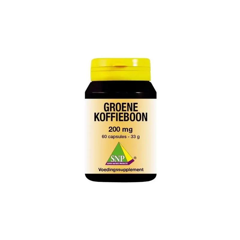 SNP Groene koffiebonen 200 mg 60 capsules