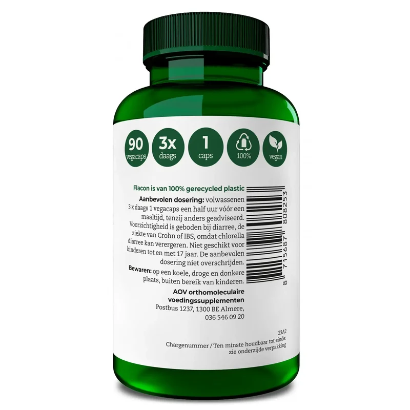 AOV 825 chlorella 90 vcaps