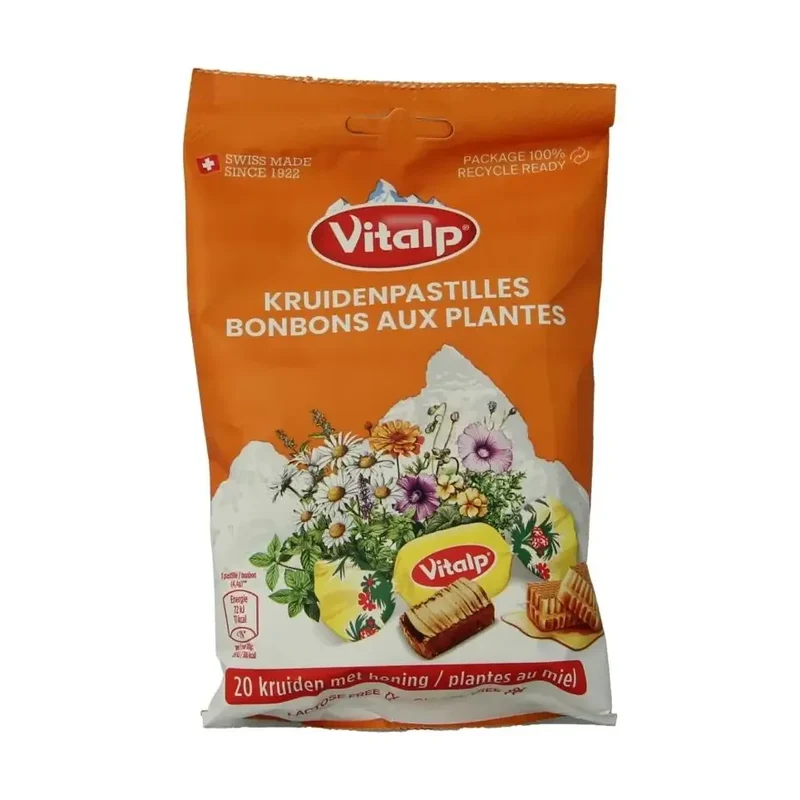 Vitalp 20 Kruiden en honing 75 gram