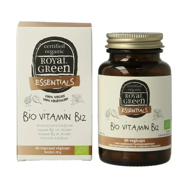 Royal Green Vitamine B12 - 25mcg biologisch 60 vcaps