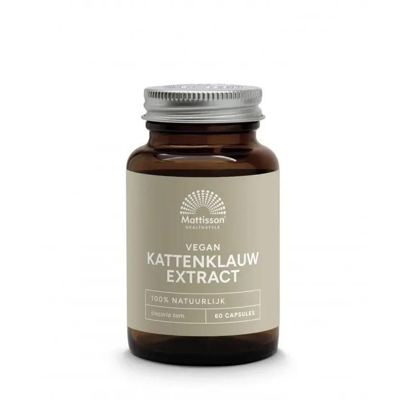 Mattisson Kattenklauw extract 450 mg 60 vcaps