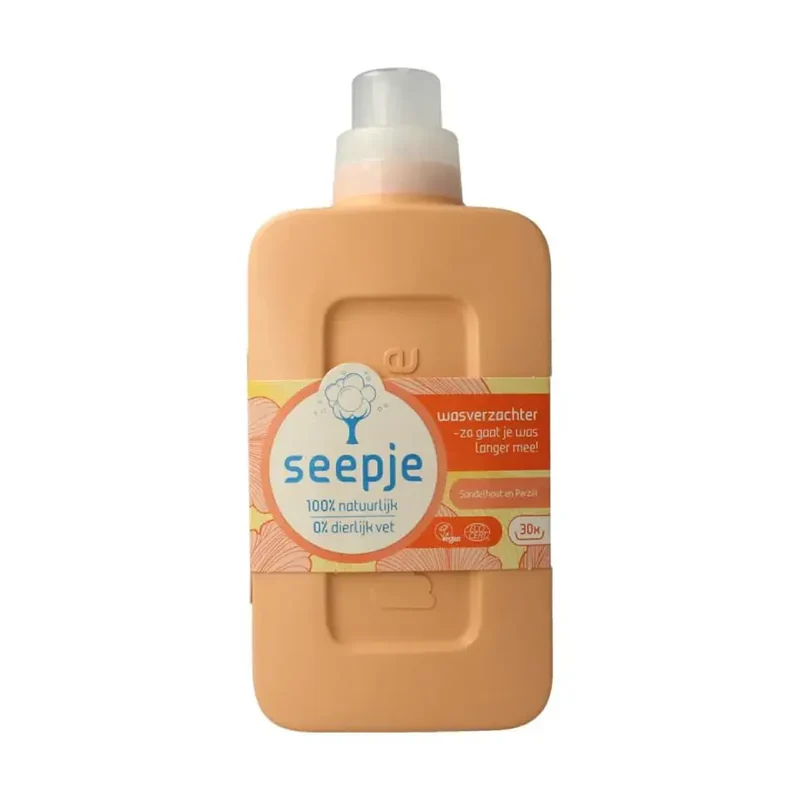 Seepje Wasverzachter sandelhout en perzik 750 ml