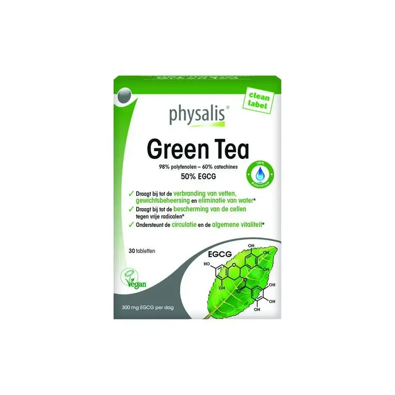 Physalis Green tea 30 tabletten