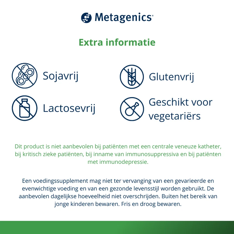 Metagenics Bactiol Duo 60 capsules