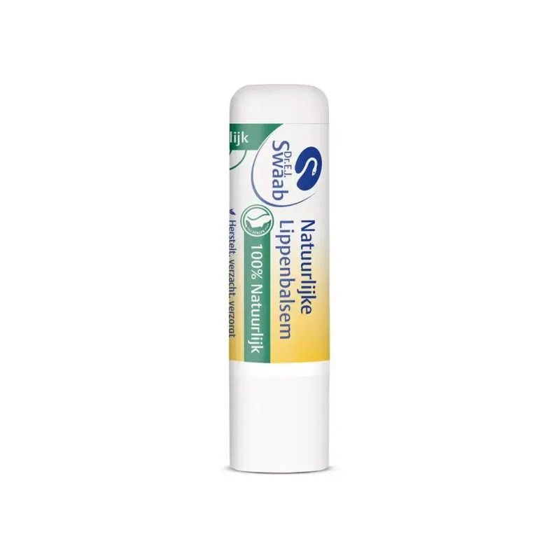 Dr Swaab Lippenbalsem 100% natuurlijk 4,8 gram