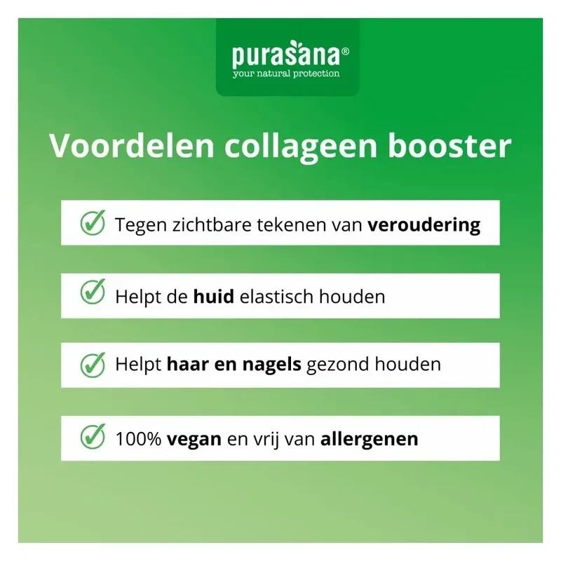 Purasana Collagen booster blueberry 240 gram