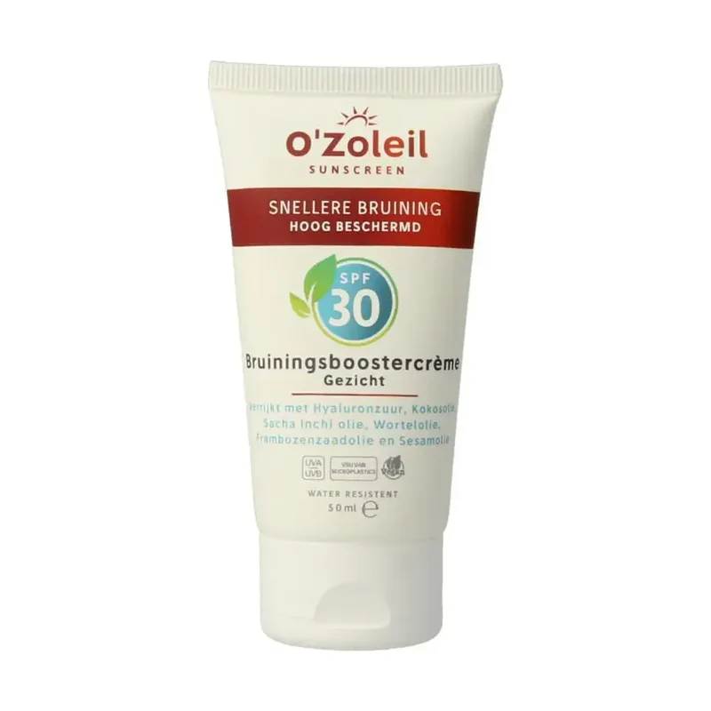 O'Zoleil Bruiningsboostercreme gezicht SPF30 50 ml