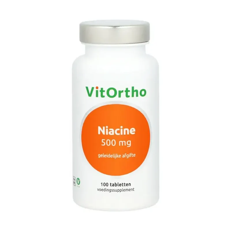 Vitortho Niacine 500 mg 100 tabletten