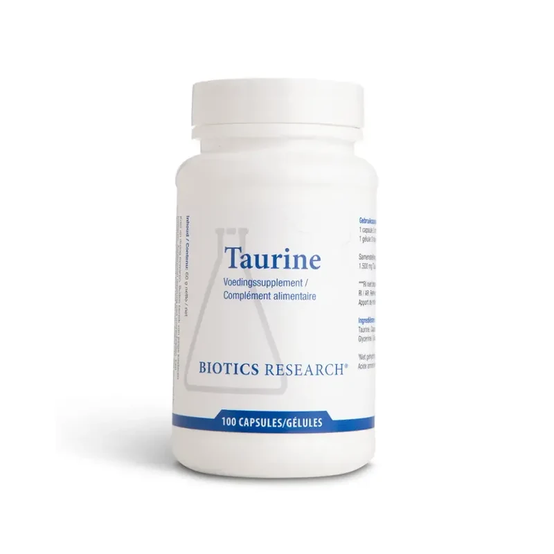 Biotics Taurine 500 mg 100 capsules