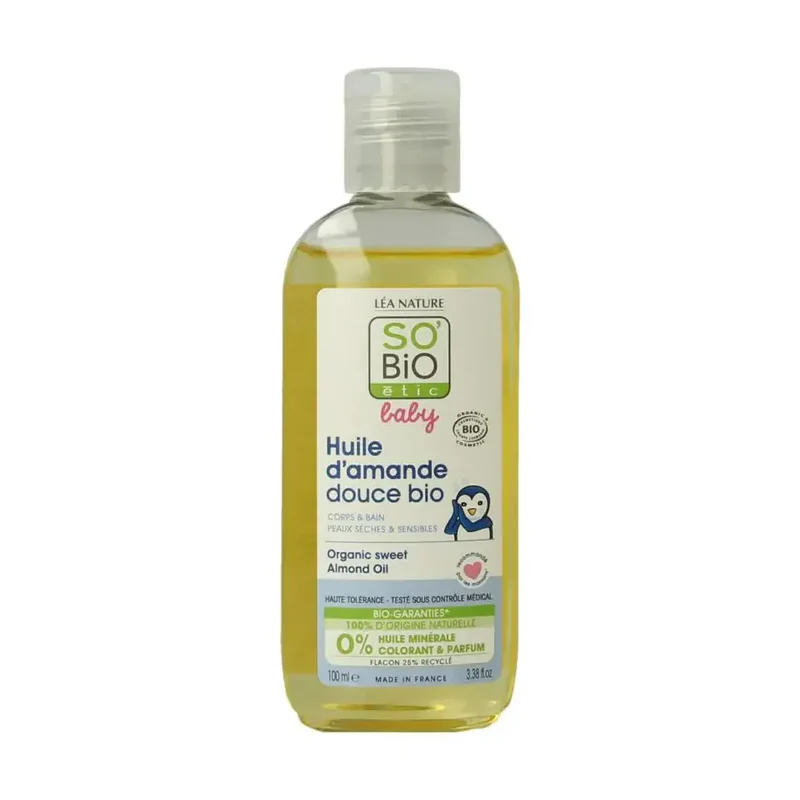 So Bio Etic Baby almond oil 100 ml