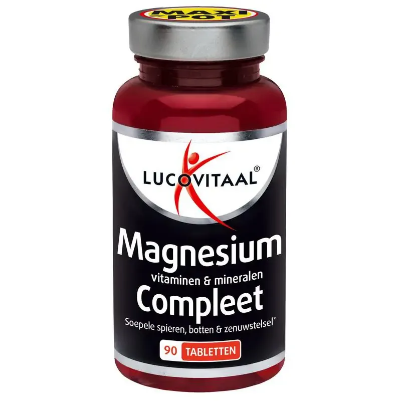 Lucovitaal Magnesium vitamine mineralen complex 90 tabletten