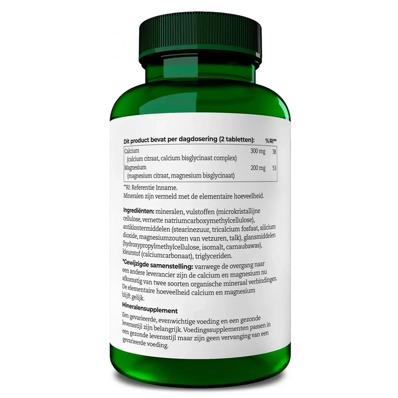 AOV 552 Calcium & magnesium citraat AC 60 tabletten