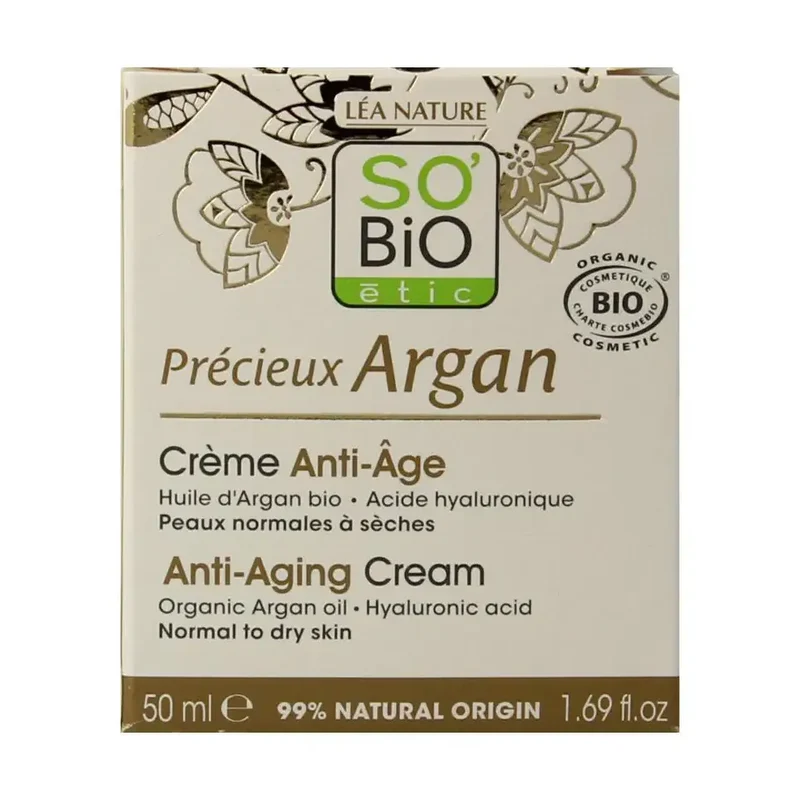 So Bio Etic Argan anti-aging day cream 50 ml
