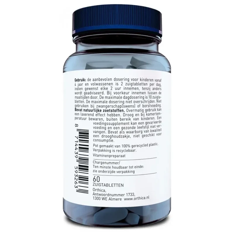 Orthica Kwartelei 60 zuigtabletten
