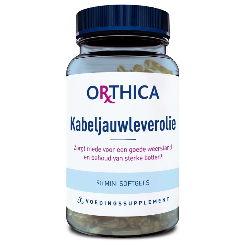 Orthica Kabeljauwleverolie 90 softgels