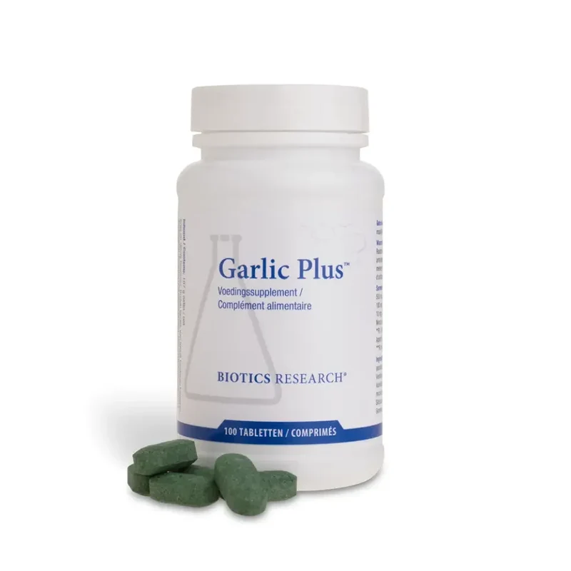 Biotics Garlic Plus knoflook 100 tabletten