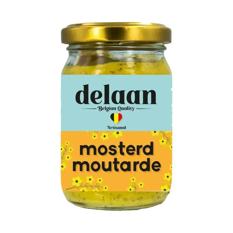 Delaan Mosterd de luxe 190 gram