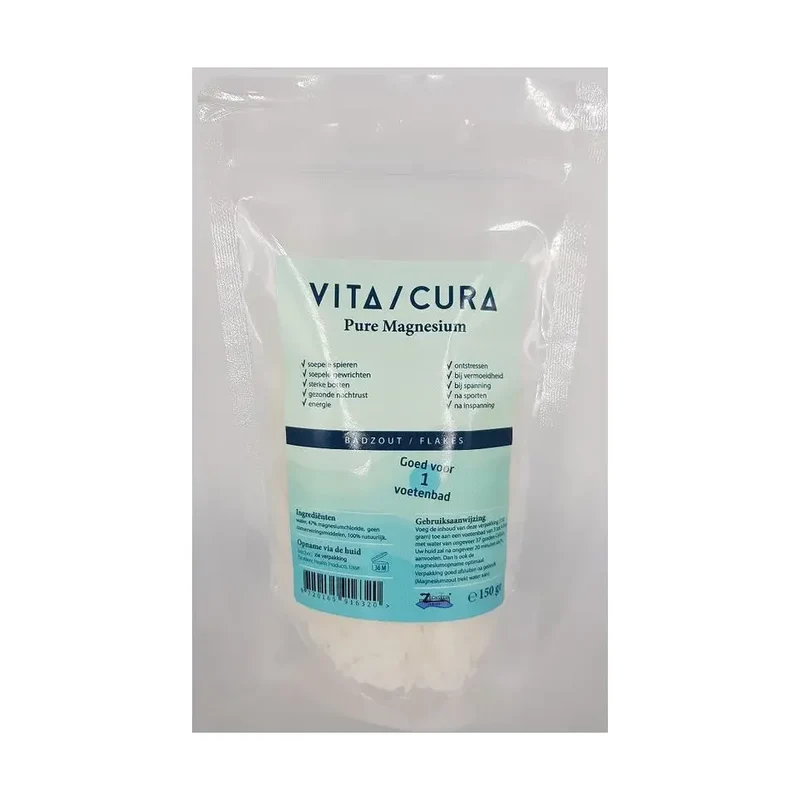 Vitacura Magnesium voetbadzout 150 gram