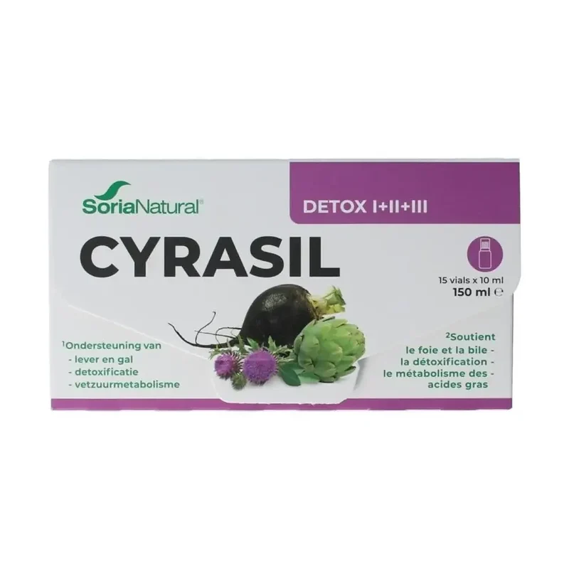 Soria Natural Cyrasil 10 ml 15 ampullen
